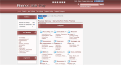 Desktop Screenshot of financestairway.com